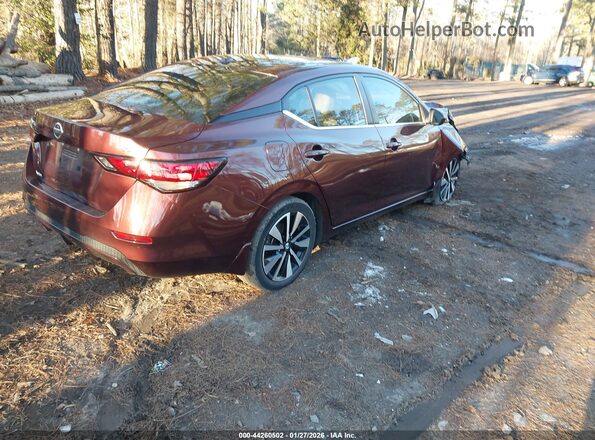 3N1AB8CV0NY210604 2022 NISSAN SENTRA Красный Задняя правая четверть