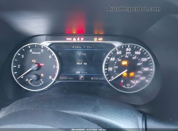 3N1AB8CV0NY210604 2022 NISSAN SENTRA Красный Вид задних сидений