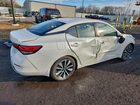 2025 Nissan Sentra Sv White vin: 3N1AB8CV0SY239905