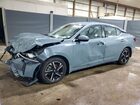 2024 Nissan Sentra Sv Gray vin: 3N1AB8CV1RY215574 Damage: Left Front Fender, Dent(S) W/ Paint Dmg, 6 To 7 Inches