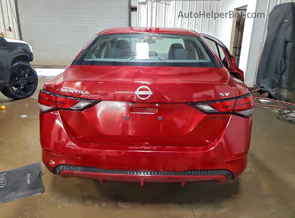 3N1AB8CV4RY384195 2024 NISSAN SENTRA Red Widok z tyłu