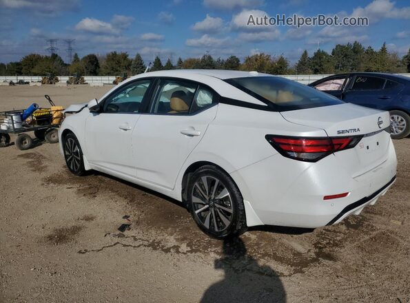 3N1AB8CV9RY319116 2024 NISSAN SENTRA Белый Задняя левая четверть