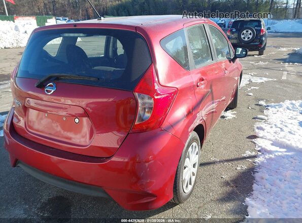 3N1CE2CP0JL365739 2018 NISSAN VERSA NOTE Red Tył prawy