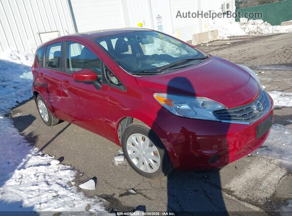 3N1CE2CP0JL365739 2018 NISSAN VERSA NOTE Red Przód prawy