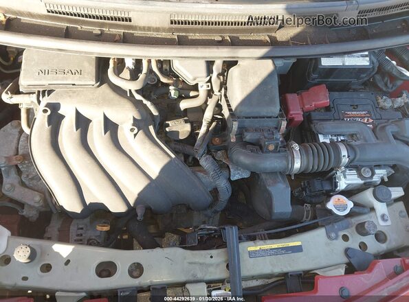 3N1CE2CP0JL365739 2018 NISSAN VERSA NOTE Red Widok z tyłu