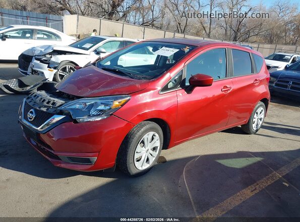 3N1CE2CP0KL358968 2019 NISSAN VERSA NOTE Красный Передняя левая четверть
