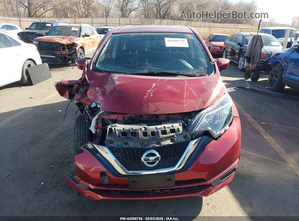 3N1CE2CP0KL358968 2019 NISSAN VERSA NOTE Красный Вид щитка приборов