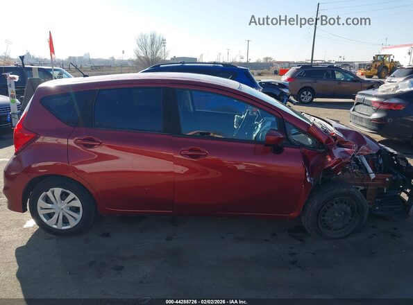 3N1CE2CP0KL358968 2019 NISSAN VERSA NOTE Красный Вид задней части салона