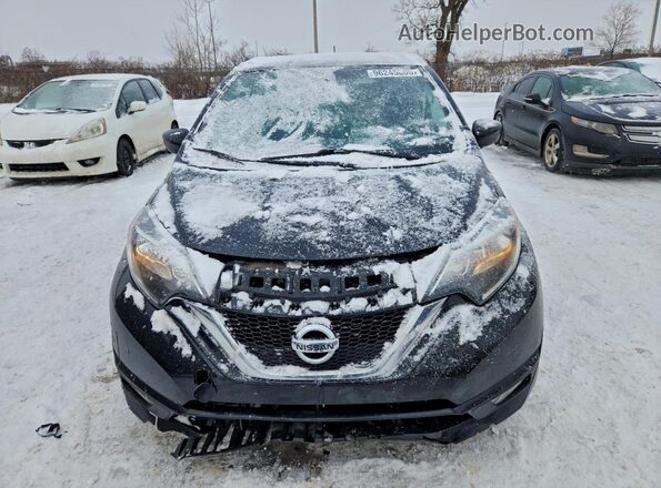 3N1CE2CP3KL355109 2019 NISSAN VERSA Black Widok z przodu