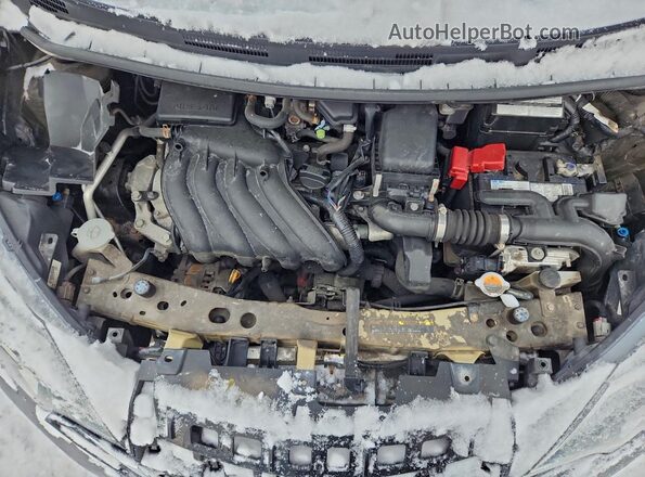 3N1CE2CP3KL355109 2019 NISSAN VERSA Black Widok wnętrza z tyłu