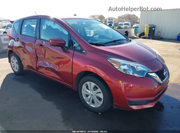 3N1CE2CP5KL354107 2019 NISSAN VERSA NOTE Красный Передняя правая четверть