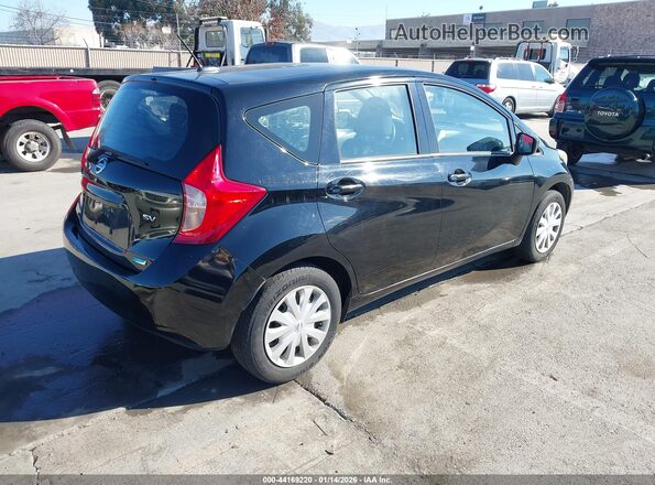 3N1CE2CP6GL381372 2016 NISSAN VERSA NOTE Black Trasero derecho