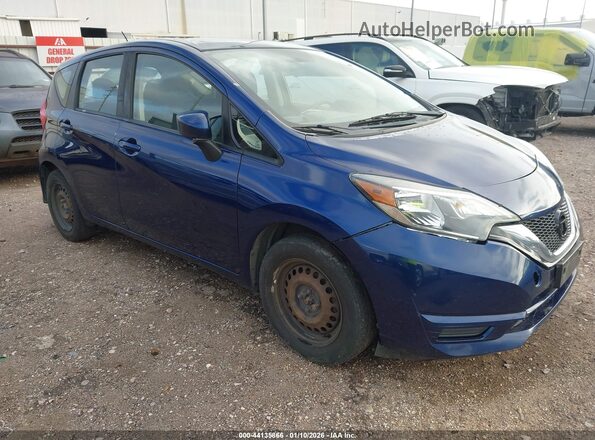 3N1CE2CP8JL353340 2018 NISSAN VERSA NOTE Синий Передняя правая четверть