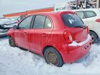 2017 Nissan Micra Красный vin: 3N1CK3CP0HL262555
