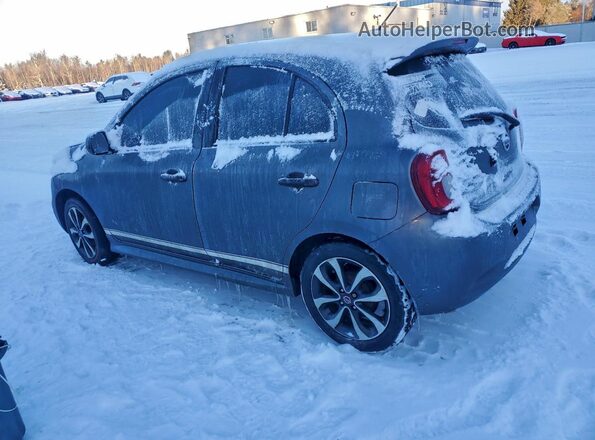 3N1CK3CP5HL265127 2017 NISSAN MICRA Серый Задняя левая четверть