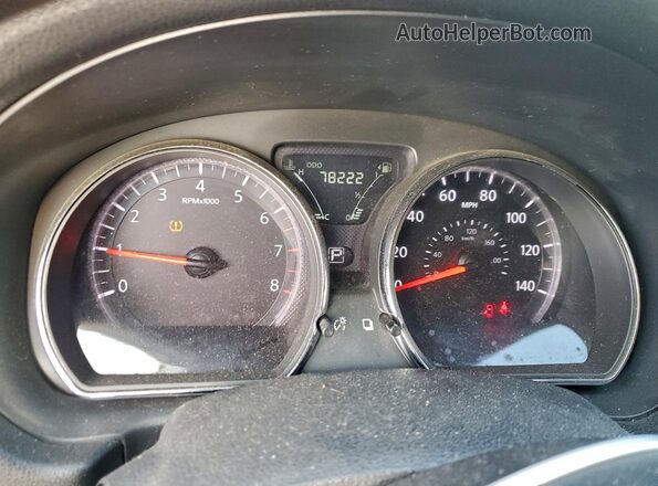 3N1CN7AP2GL890228 2016 NISSAN VERSA Серый Вид щитка приборов
