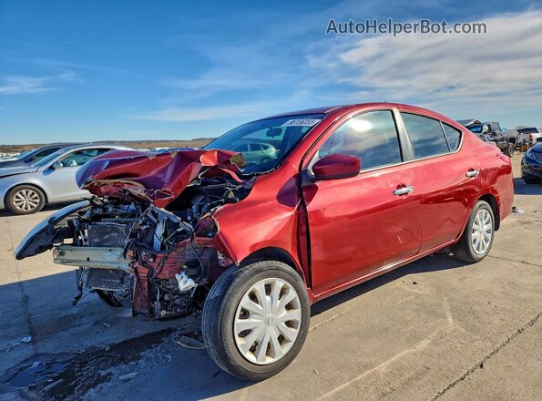 3N1CN7AP3GL863202 2016 NISSAN VERSA Красный Передняя левая четверть