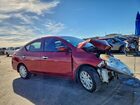 2016 Nissan Versa S Красный vin: 3N1CN7AP3GL863202