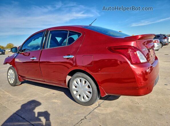 3N1CN7AP3GL863202 2016 NISSAN VERSA Красный Задняя левая четверть