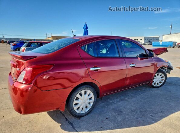 3N1CN7AP3GL863202 2016 NISSAN VERSA Красный Задняя правая четверть