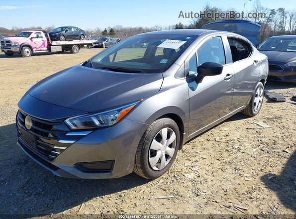 3N1CN8DV0PL856708 2023 NISSAN VERSA Серый Передняя левая четверть