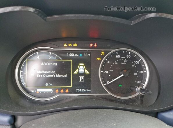 3N1CN8EV5PL820172 2023 NISSAN VERSA Серый Вид щитка приборов