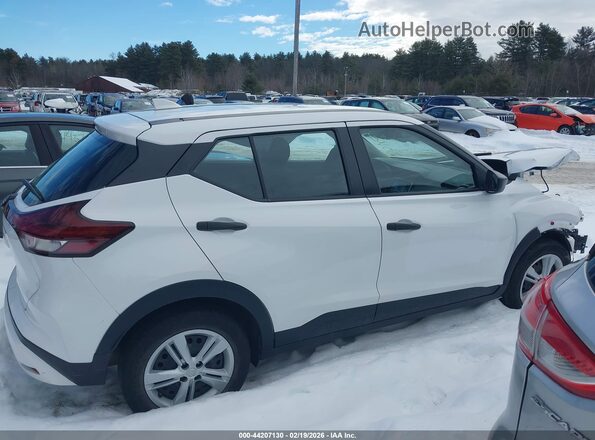 3N1CP5BV2NL503752 2022 NISSAN KICKS Белый Вид щитка приборов
