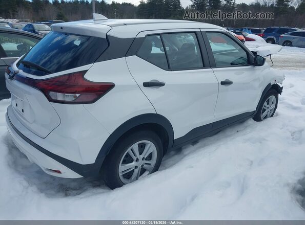 3N1CP5BV2NL503752 2022 NISSAN KICKS Белый Задняя правая четверть