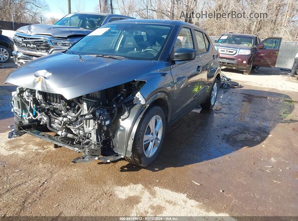 3N1CP5BV3SL482308 2025 NISSAN KICKS PLAY Серый Передняя левая четверть