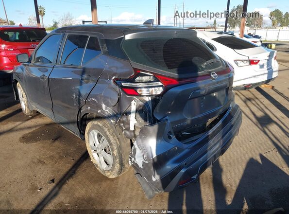 3N1CP5BV5NL497641 2022 NISSAN KICKS Серый Задняя левая четверть