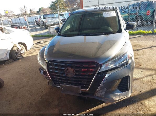 3N1CP5BV5NL497641 2022 NISSAN KICKS Серый Вид задней части салона