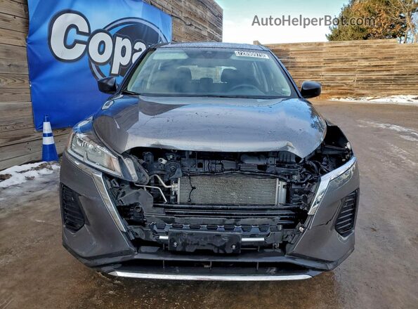 3N1CP5BV5RL549856 2024 NISSAN KICKS Gray Widok z przodu