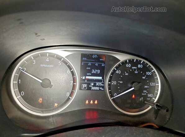 3N1CP5BV5RL549856 2024 NISSAN KICKS Gray Widok zestawu wskaźników