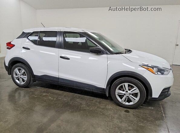 3N1CP5BV7LL572661 2020 NISSAN KICKS Белый Передняя правая четверть