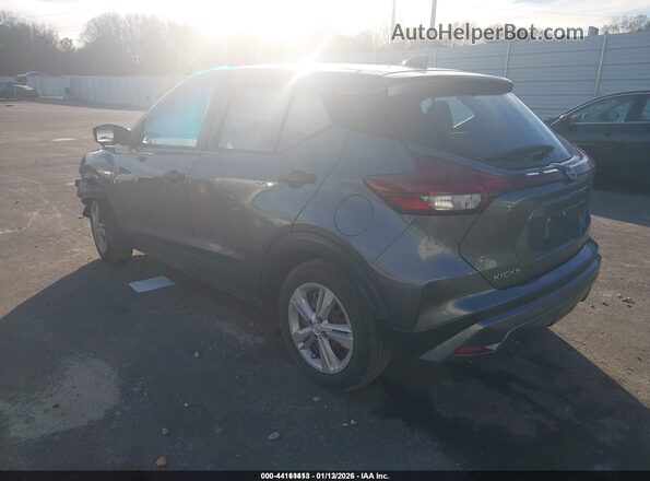 3N1CP5BV7NL479612 2022 NISSAN KICKS Серый Задняя левая четверть