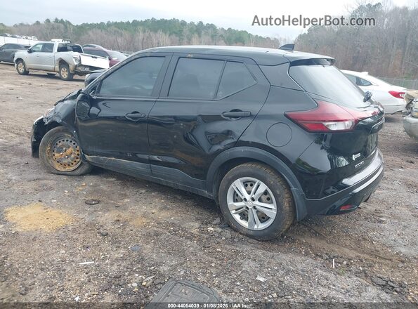 3N1CP5BV8NL513962 2022 NISSAN KICKS Черный Задняя левая четверть