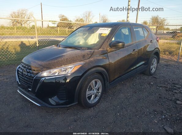 3N1CP5BVXSL475999 2025 NISSAN KICKS PLAY Black Առջևի ձախ երեք քառորդ տեսարան