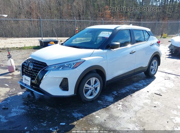 3N1CP5BVXSL500738 2025 NISSAN KICKS PLAY Белый Передняя левая четверть