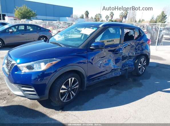 3N1CP5CU0KL503671 2019 NISSAN KICKS Синий Вид спереди