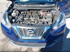 2019 Nissan Kicks Sv Синий vin: 3N1CP5CU0KL503671