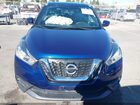 2019 Nissan Kicks Sv Синий vin: 3N1CP5CU0KL503671