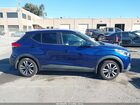 2019 Nissan Kicks Sv Синий vin: 3N1CP5CU0KL503671