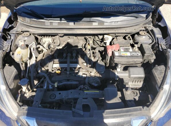 3N1CP5CU6JL515581 2018 NISSAN KICKS Синий Вид подкапотного пространства