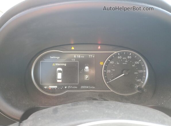 3N1CP5CU6JL515581 2018 NISSAN KICKS Синий Вид щитка приборов
