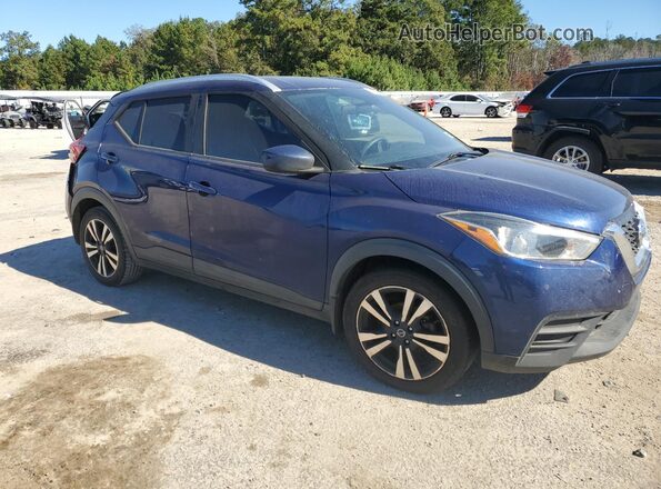 3N1CP5CU6JL515581 2018 NISSAN KICKS Синий Передняя правая четверть