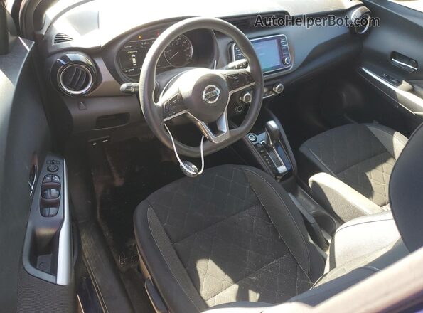 3N1CP5CU6JL515581 2018 NISSAN KICKS Синий Вид панели приборов