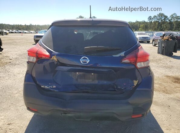 3N1CP5CU6JL515581 2018 NISSAN KICKS Синий Вид сзади