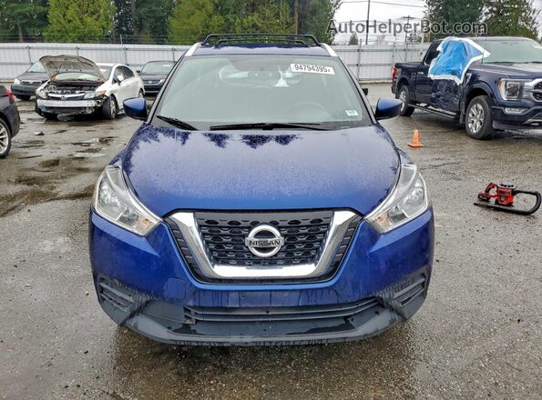 3N1CP5CU7JL511099 2018 NISSAN KICKS Синий Вид спереди
