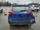 2018 Nissan Kicks S Синий vin: 3N1CP5CU7JL511099