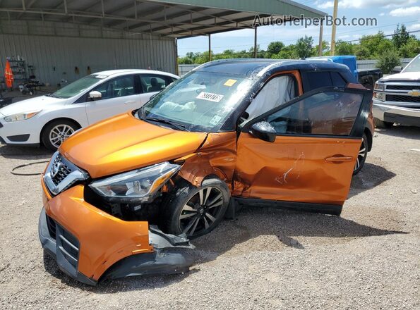 3N1CP5CUXJL521612 2018 NISSAN KICKS Orange Widok wnętrza 360 stopni